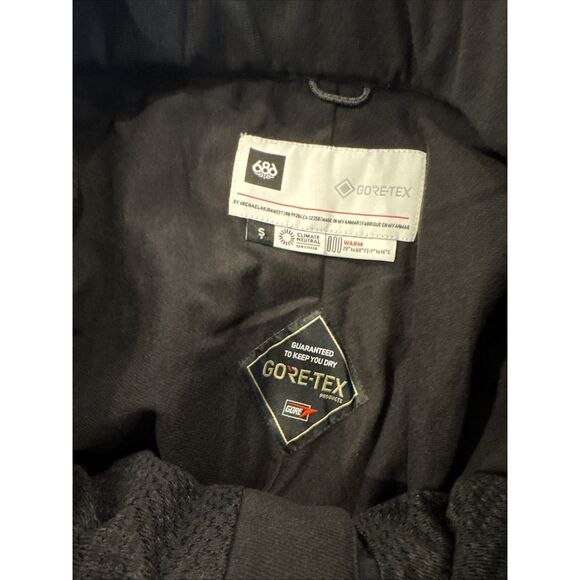 686 Men's Gore-Tex Core Shell Pants Black Small NWT - Picture 6 of 6